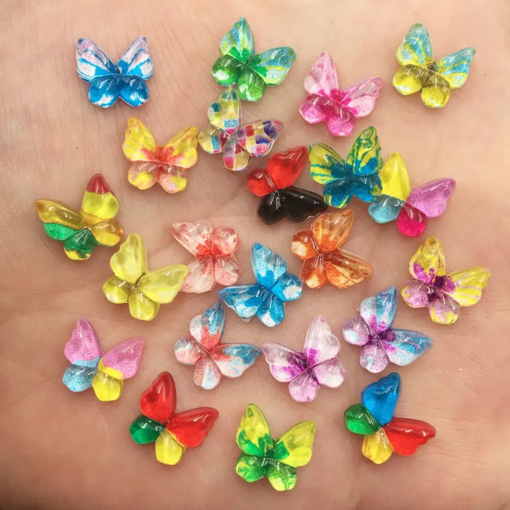 Glitter Powder Resin - Résine paillettes colorées 10mm Kawaii Mini