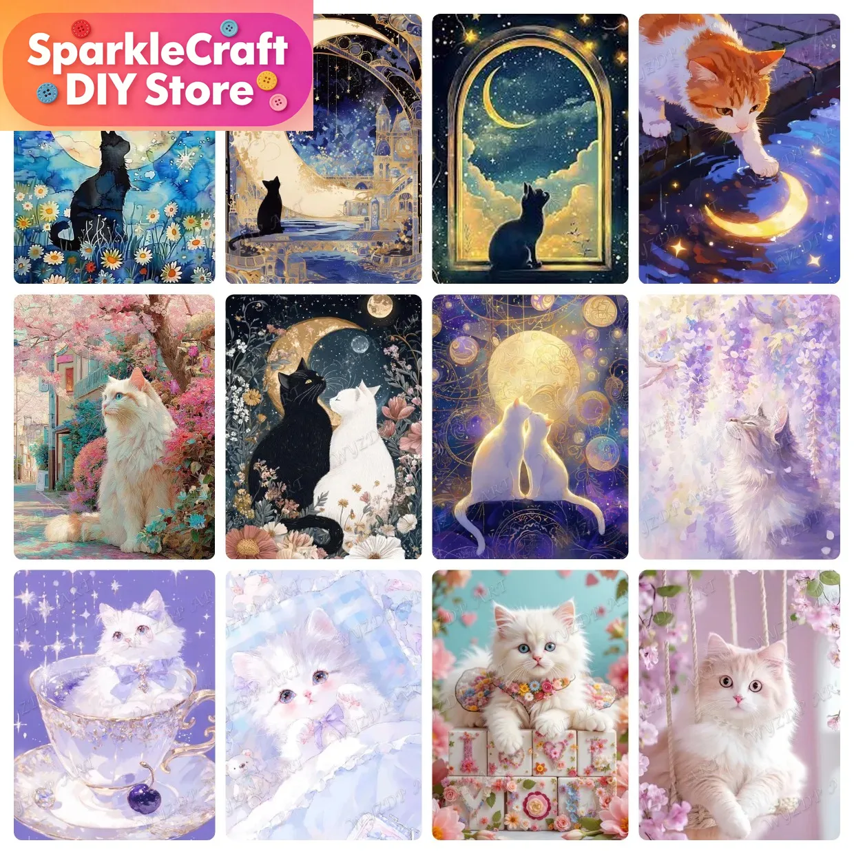 Resin Art Work - Kit de Peinture Diamant 5D DIY