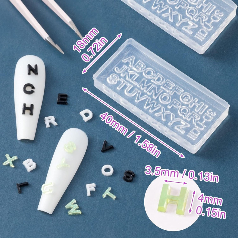 Resin Art Zone - 2/4 Sets de moules en silicone