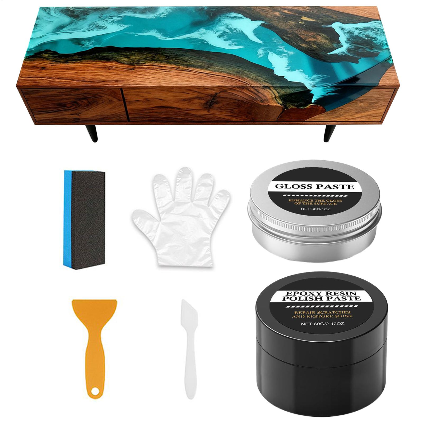 Resin Art Work - Kit de polissage en résine époxy,