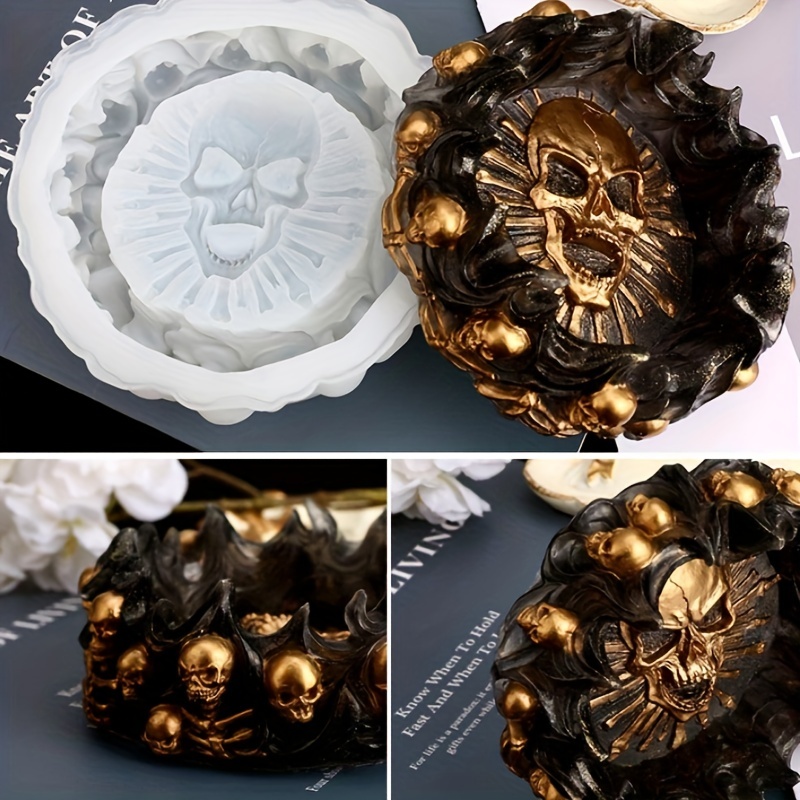 Resin Art Mould - Moule à cendrier, moule en silicone