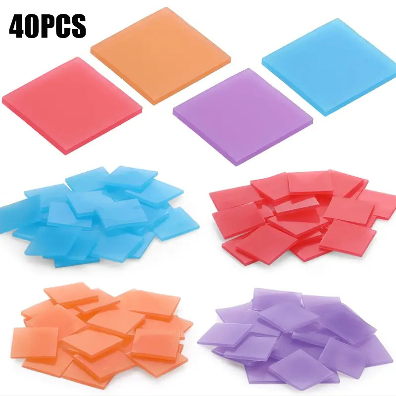 Resin Art Canvas - 40 pièces de cire à modeler