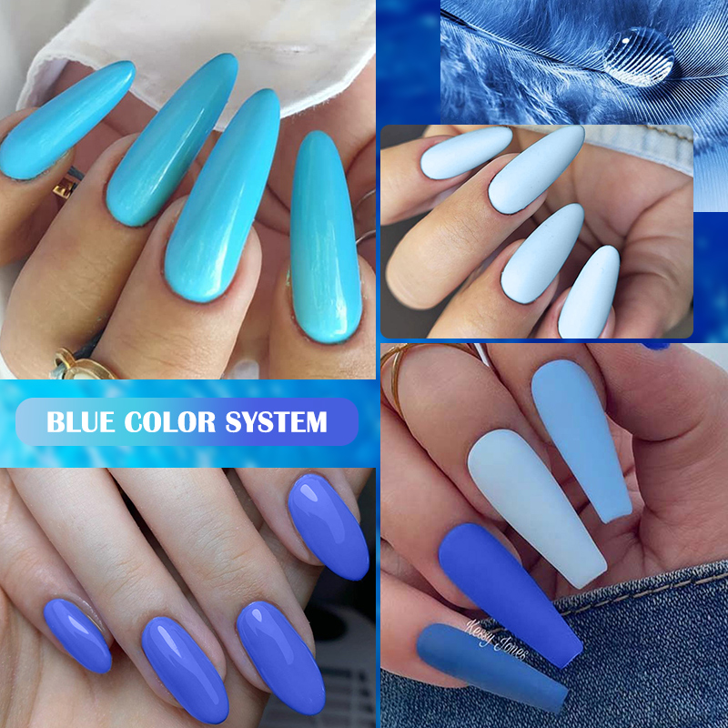 LILYCUTE 7ML mat bleu couleur  - Glitter Powder Resin avis et prix
