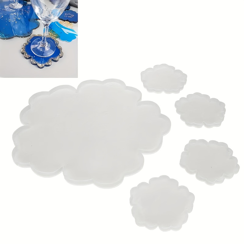 Lot de 5 moules en silicone po - Resin Art Mould avis et prix