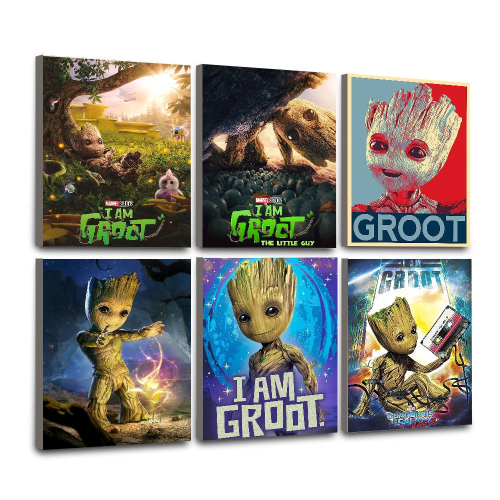 Mar Cute G-Groot lassic Cover  - Resin Art Canvas avis et prix