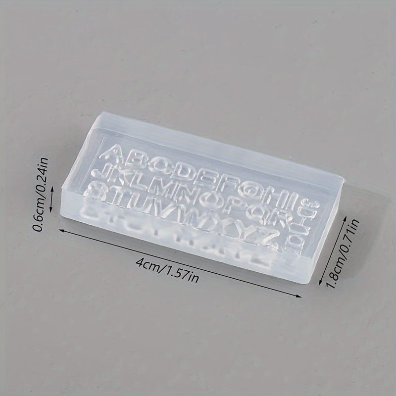 Moule en silicone 3D pour lett - Resin Art Zone avis et prix