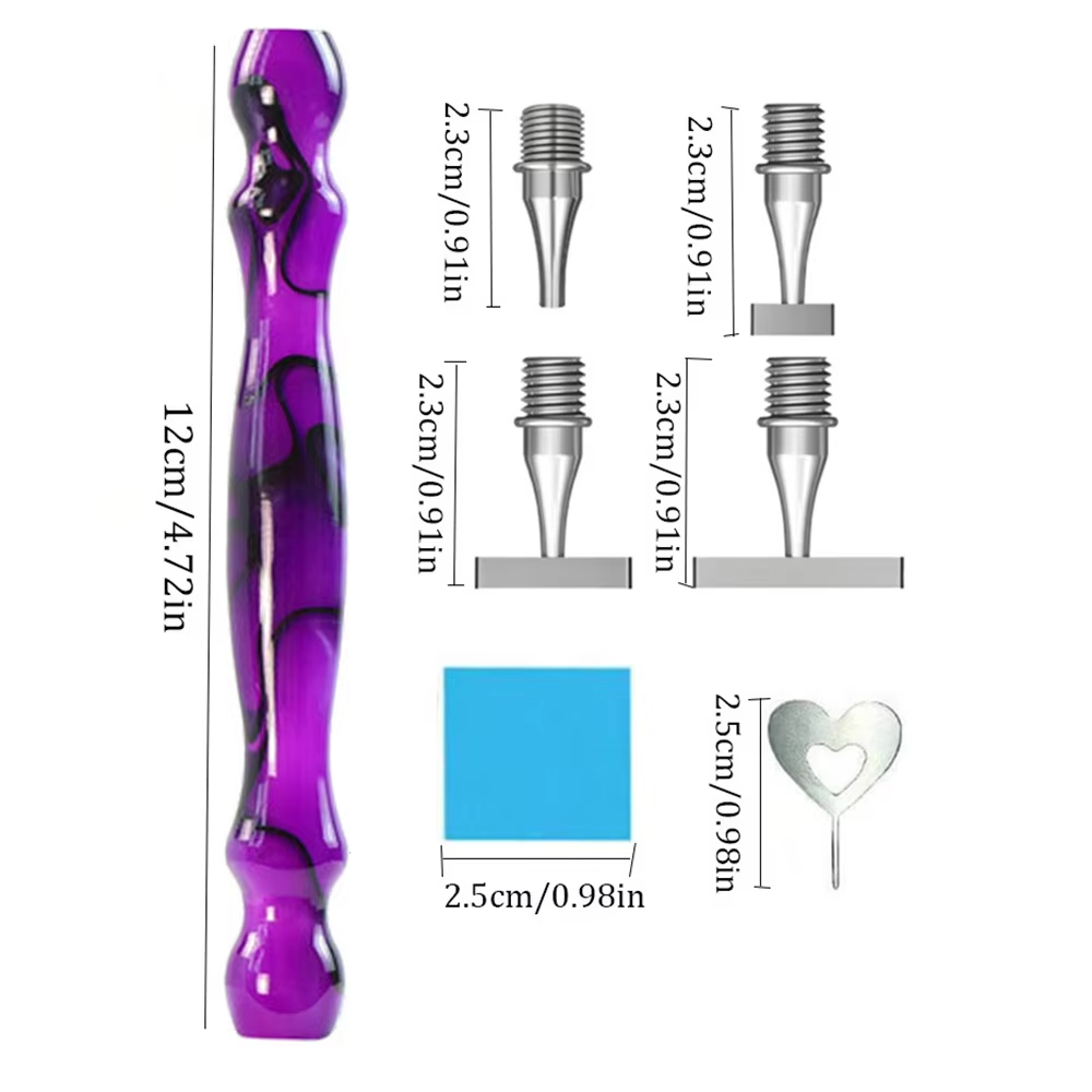 Ensemble de stylos ergonomique - Resin Art Canvas avis et prix