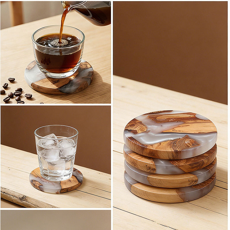 Ensemble de sous-verres, sous- - Resin Art Work avis et prix
