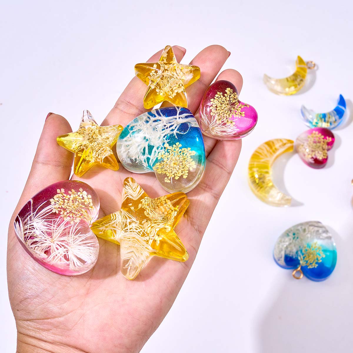 Moule en silicone Cœur Étoile  - Resin Art Liquid avis et prix