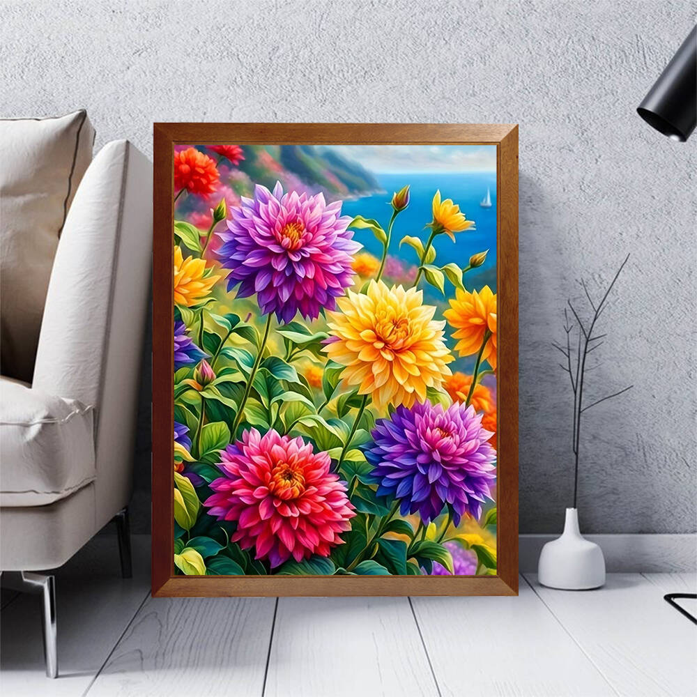 Peinture diamantée sans cadre, - Resin Art Work avis et prix