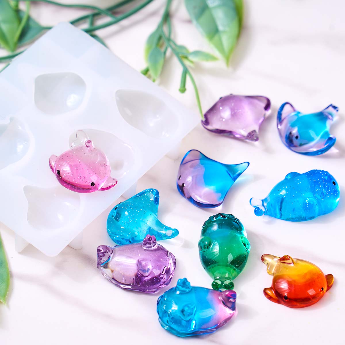 Moule en silicone 3D Kawaii Ra - Resin Art Mould avis et prix
