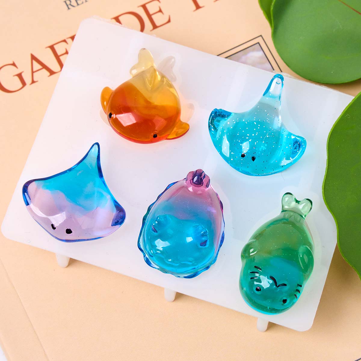 Moule en silicone 3D Kawaii Ra - Resin Art Mould avis et prix
