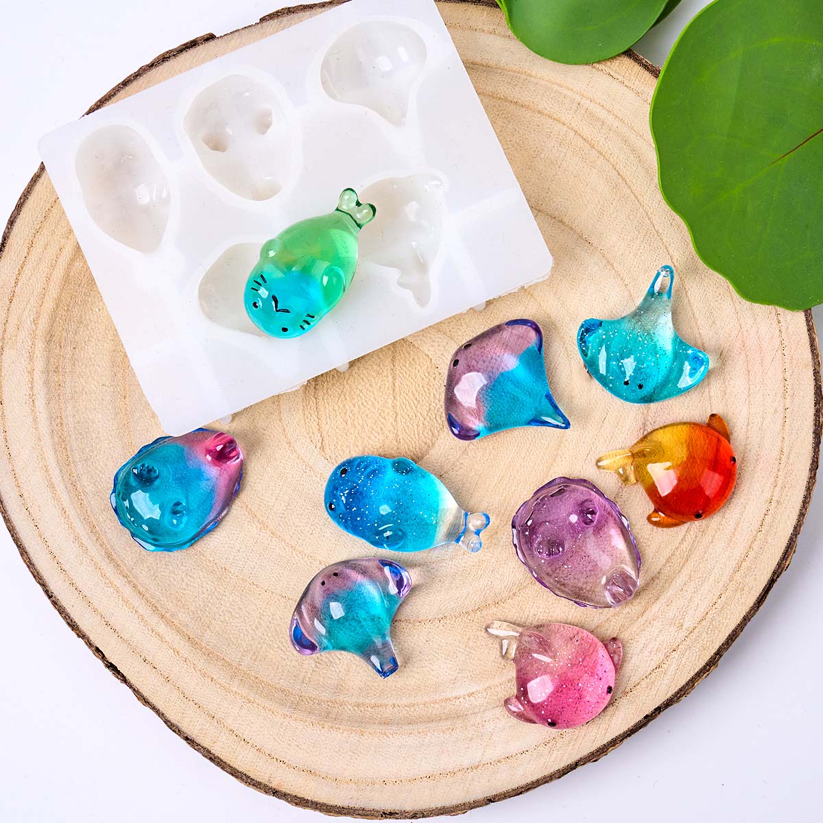 Moule en silicone 3D Kawaii Ra - Resin Art Mould avis et prix