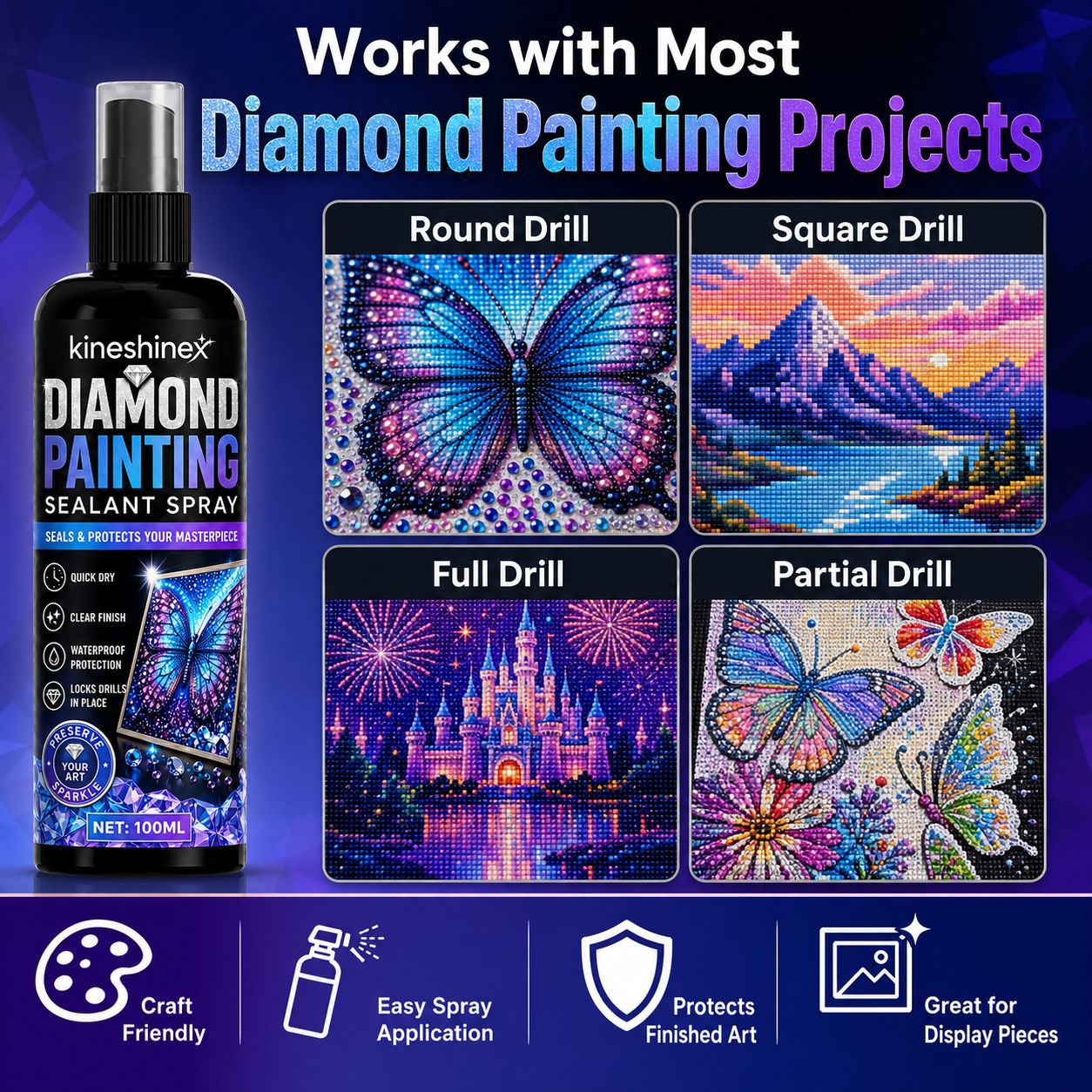 Spray de scellement pour peint - Resin Art Work avis et prix