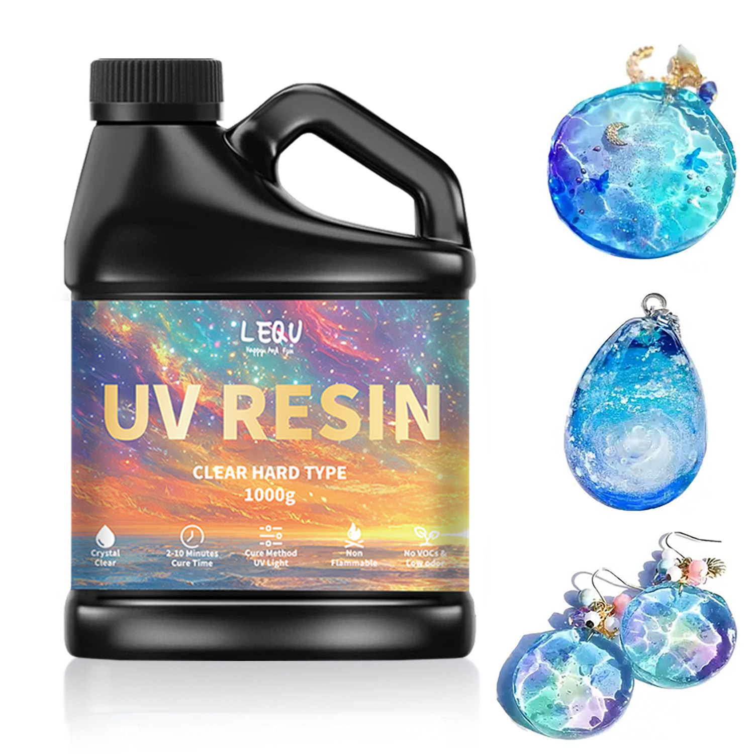 Colle résine époxy UV 100/200/ - Resin Art Liquid avis et prix